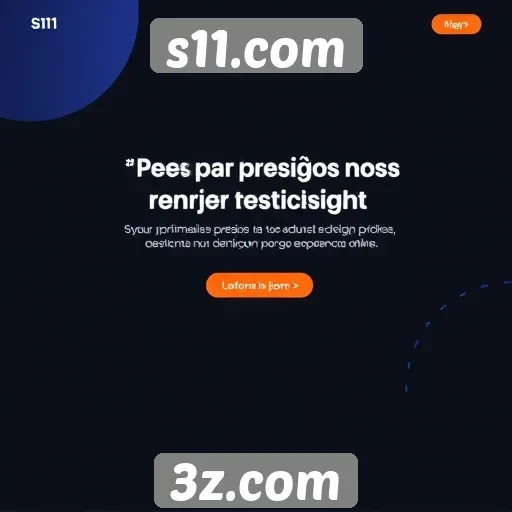 Tendências de design no site s11.com