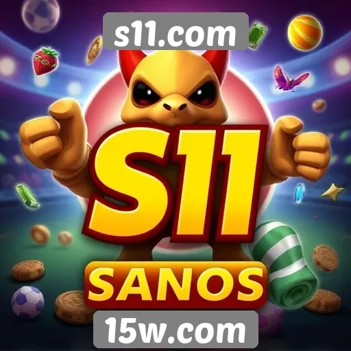 A variedade de jogos disponíveis no site s11.com